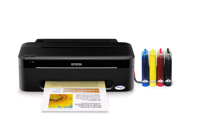 Принтер с СНПЧ Epson Stylus S22